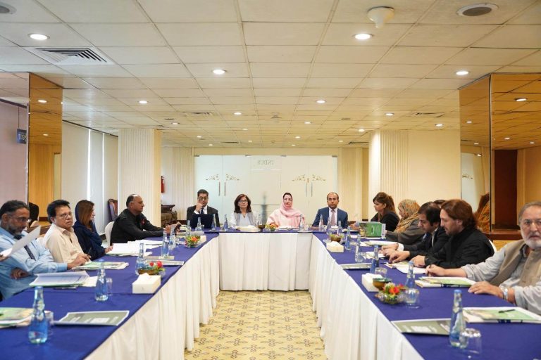 Parliamentarians and stakeholders at TI Pakistan's consultative meeting on carbon markets governance, Lahore